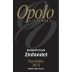 Opolo Summit Creek Zinfandel 2013 Front Label