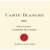 Nicholas Allen Wines Carte Blanche Cabernet Sauvignon 2009 Front Label