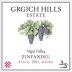 Grgich Hills Estate Zinfandel 2011 Front Label