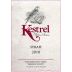 Kestrel Vintners 'Falcon Series' Syrah 2010 Front Label