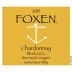 Foxen Block UU Bien Nacido Vineyard Chardonnay 2013 Front Label