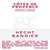 Hecht & Bannier Cotes de Provence Rose 2014 Front Label