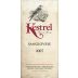 Kestrel Vintners 'Falcon Series' Sangiovese 2007 Front Label