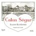 Chateau Calon-Segur 2012 Front Label