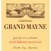 Chateau Grand Mayne 2012 Front Label