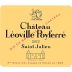Chateau Leoville Poyferre 2012 Front Label