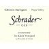 Schrader CCS Beckstoffer To Kalon Cabernet Sauvignon 2008 Front Label