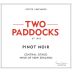 Two Paddocks Pinot Noir 2011 Front Label
