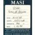 Masi Osar Veronese 2000 Front Label