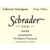 Schrader CCS Beckstoffer To Kalon Cabernet Sauvignon 2006 Front Label