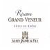 Domaine Grand Veneur Cotes du Rhone Reserve 2013 Front Label