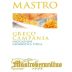 Mastroberardino Mastro Greco 2012 Front Label