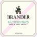 Brander Sauvignon Blanc 2014 Front Label