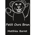 Domaine du Coulet Matthieu Barret Petit Ours Brun 2012 Front Label