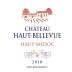 Chateau Haut-Bellevue 2010 Front Label