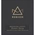 Moniker Mendocino Pinot Noir 2012 Front Label