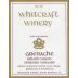 Whitcraft 30th Anniversary Stolpman Vineyard Grenache 2015 Front Label