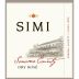 Simi Dry Rose 2013 Front Label