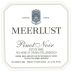 Meerlust Pinot Noir 2009 Front Label