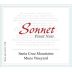 Sonnet Muns Pinot Noir 2012 Front Label