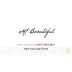 Mt. Beautiful Pinot Noir 2013 Front Label