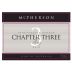 McPherson Chapter Three Shiraz 2012 Front Label