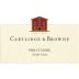 Cartlidge & Browne Pinot Noir 2012 Front Label