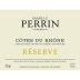 Famille Perrin Reserve Cotes du Rhone Blanc 2013 Front Label