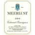 Meerlust Cabernet Sauvignon 2004 Front Label