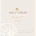 Finca El Origen Reserva Malbec 2013 Front Label