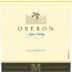 Oberon Merlot 2012 Front Label