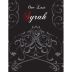 McClean X One Last Syrah 2010 Front Label