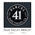Parcel 41 Merlot 2013 Front Label