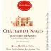 Domaine Gassier Costieres de Nimes Vieilles Vignes Rouge 2013 Front Label