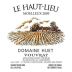 Domaine Huet Le Haut Lieu Moelleux 2009 Front Label