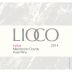 Lioco Indica Rose 2014 Front Label