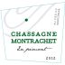 M. Picard Au Pied du Mont Chauve Chassagne Montrachet En Pimont 2012 Front Label