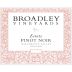 Broadley Willamette Valley Pinot Noir 2013 Front Label