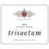 Trisaetum Ribbon Ridge Estate Pinot Noir 2012 Front Label