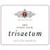 Trisaetum Estates Reserve Pinot Noir 2012 Front Label