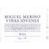 Miguel Merino Vinas Jovenes 2010 Front Label