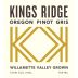 Kings Ridge Pinot Gris 2014 Front Label