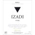 Bodegas Izadi Rioja Blanco 2012 Front Label