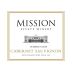 Mission Estate Cabernet Sauvignon 2011 Front Label