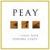 Peay Vineyards Sonoma Coast Pinot Noir 2013 Front Label