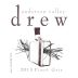 Drew Pinot Gris 2013 Front Label