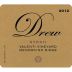 Drew Mendocino Ridge Valenti Vineyard Syrah 2012 Front Label