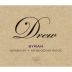 Drew The Ornbaun Syrah 2012 Front Label