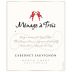 Menage a Trois Cabernet Sauvignon 2013 Front Label