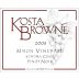 Kosta Browne Miron Vineyard Pinot Noir 2005 Front Label